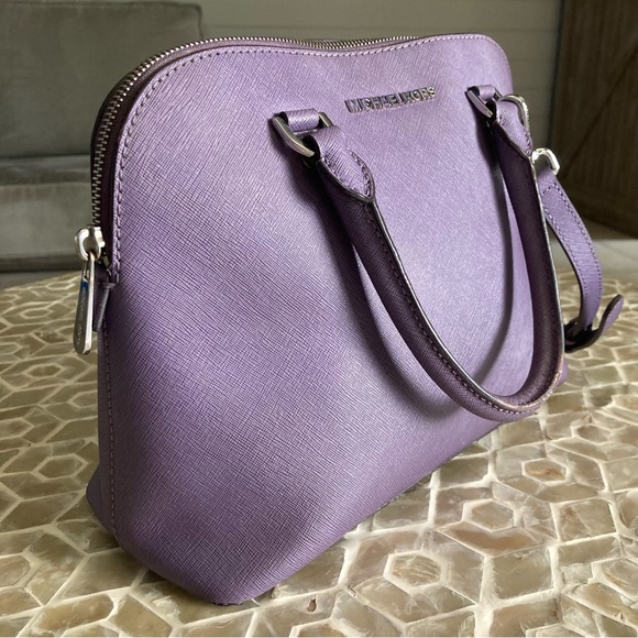Michael Kors Cindy Satchel in lilac - Picture 5 of 14